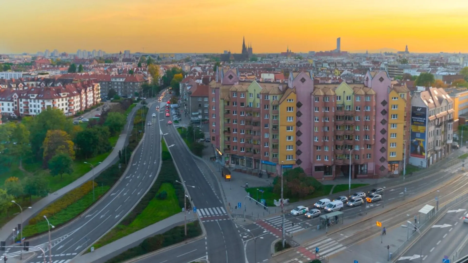 12Th Floor Apartment With The River View Breslau Polen
