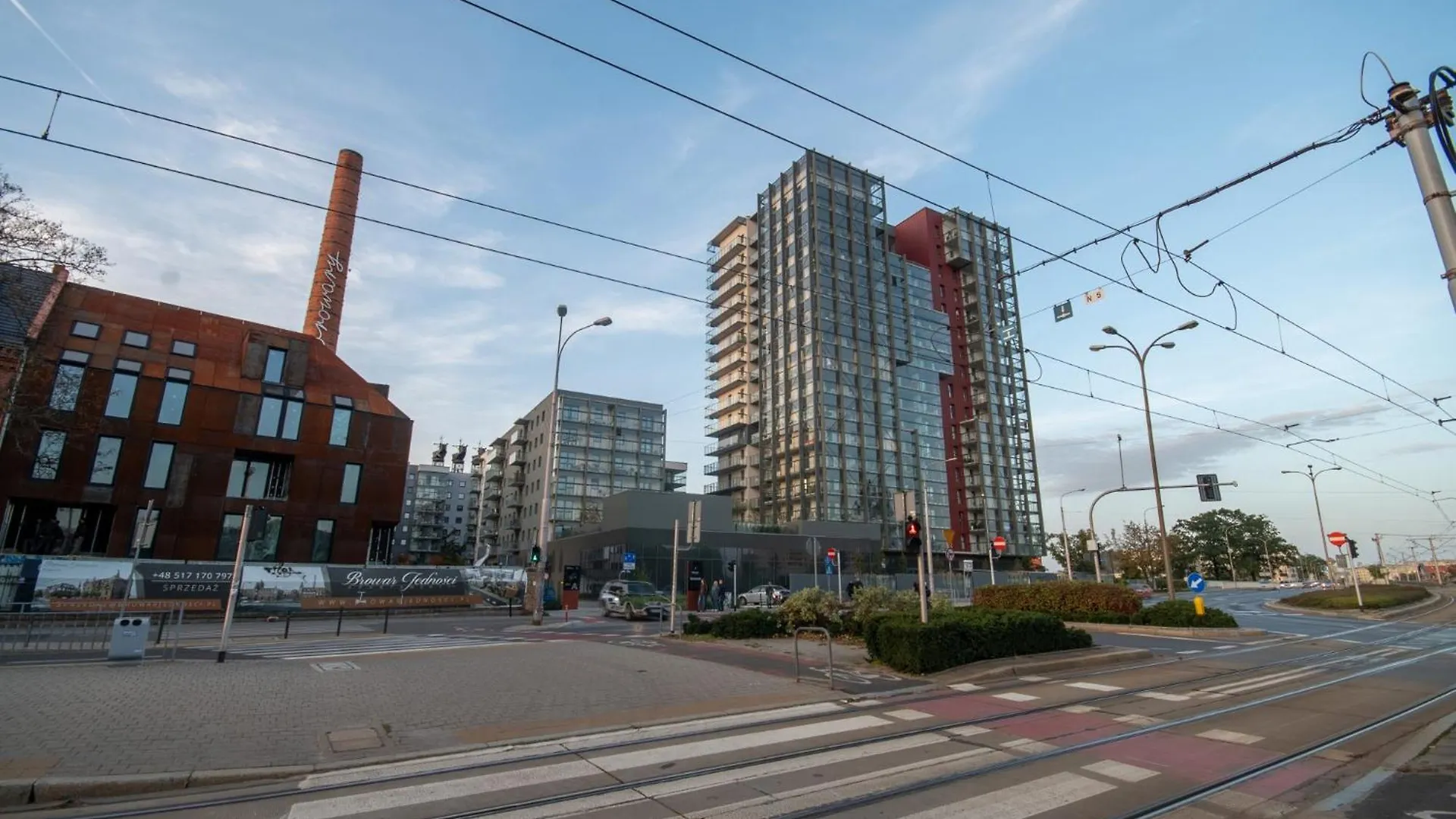 12Th Floor Apartment With The River View Breslau